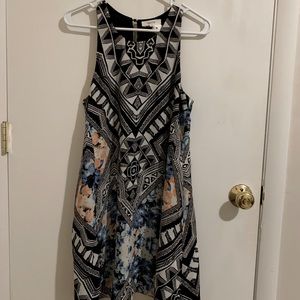 OOTD Geometric Swing Dress
